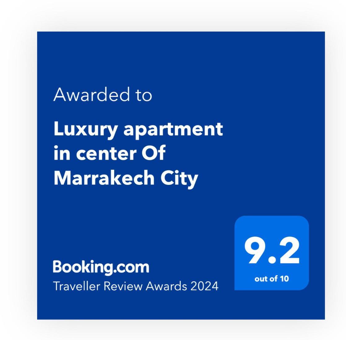 Luxury Apartment In Center Of Marrakech City Marrakesh Esterno foto